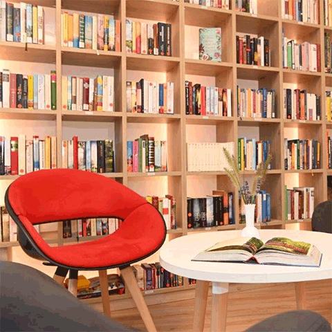 Bild vom Lesebereich des Pflegezentrums Haus Hannah in Bethel